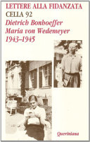 Copertina  Lettere alla fidanzata, cella 92